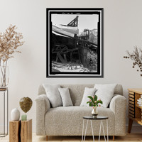 Wall Street Gold Mill, Twentynine Palms vicinity, San Bernardino County, CA - 13, Antique Print