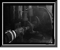 Historic Framed Print, Wall Street Gold Mill, Twentynine Palms vicinity, San Bernardino County, CA - 29,  17-7/8" x 21-7/8"