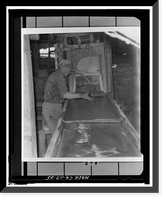 Historic Framed Print, Wall Street Gold Mill, Twentynine Palms vicinity, San Bernardino County, CA - 35,  17-7/8" x 21-7/8"