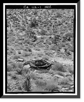 Pinto Wye Arrastra, Twentynine Palms vicinity, San Bernardino County, CA, Antique Poster