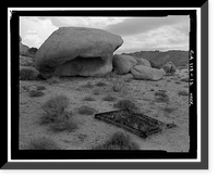 Pinto Wye Arrastra, Twentynine Palms vicinity, San Bernardino County, CA - 12, Vintage Wall Art