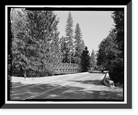 Wawona Road, Between South Entrance & Yosemite Valley, Yosemite Village, Mariposa County, CA - 19, Historic Print
