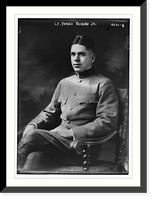 Historic Framed Print, Lt. Forbes Rickard Jr.,  17-7/8" x 21-7/8"