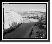 Historic Framed Print, Tioga Road, Between Crane Flat & Tioga Pass, Yosemite Village, Mariposa County, CA - 20,  17-7/8" x 21-7/8"