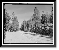 Glacier Point Road, Between Chinquapin Flat & Glacier Point, Yosemite Village, Mariposa County, CA - 5, Vintage Wall Art