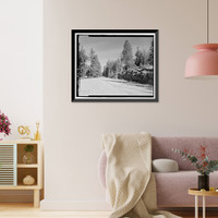 Glacier Point Road, Between Chinquapin Flat & Glacier Point, Yosemite Village, Mariposa County, CA - 5, Vintage Wall Art
