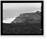 Fort Funston, Panama Mounts for 155mm Guns, Skyline Boulevard & Great Highway, San Francisco, San Francisco County, CA, Vintage Poster