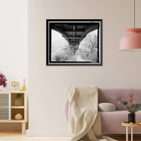Black Canyon Road Bridge, Spanning Santa Ysabel Creek at intersection of Black Canyon & Sutherland Dam Roads, Ramona, San Diego County, CA - 10, Vintage Wall Art