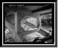 Black Canyon Road Bridge, Spanning Santa Ysabel Creek at intersection of Black Canyon & Sutherland Dam Roads, Ramona, San Diego County, CA - 13, Antique Wall Art