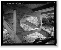 Black Canyon Road Bridge, Spanning Santa Ysabel Creek at intersection of Black Canyon & Sutherland Dam Roads, Ramona, San Diego County, CA - 13, Antique Wall Art