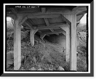 Black Canyon Road Bridge, Spanning Santa Ysabel Creek at intersection of Black Canyon & Sutherland Dam Roads, Ramona, San Diego County, CA - 17, Vintage Poster