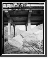 Black Canyon Road Bridge, Spanning Santa Ysabel Creek at intersection of Black Canyon & Sutherland Dam Roads, Ramona, San Diego County, CA - 19 Classic, Historic Reproduction