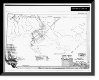 Edwards Air Force Base, North Base, North Base Road, Boron vicinity, Kern County, CA Classic, Vintage Print