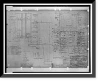 Historic Framed Print, Edwards Air Force Base, Air Force Rocket Propulsion Laboratory, Test Stand 1-3, Test Area 1-115, northwest end of Saturn Boulevard, Boron vicinity, Kern County, CA - 2,  17-7/8" x 21-7/8"