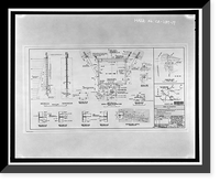 Historic Framed Print, Big Tujunga Dam, 809 West Big Tujunga Road, Sunland, Los Angeles County, CA - 4,  17-7/8" x 21-7/8"