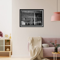 Historic Framed Print, Lowe Mill, Eighth Avenue, Southwest, Huntsville, Madison County, AL - 16,  17-7/8" x 21-7/8"