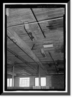 Historic Framed Print, Lowe Mill, Eighth Avenue, Southwest, Huntsville, Madison County, AL - 17,  17-7/8" x 21-7/8"
