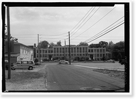Historic Framed Print, Lincoln School, 1110 Meridian Street, Huntsville, Madison County, AL,  17-7/8" x 21-7/8"
