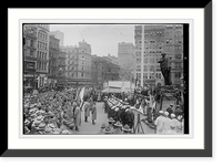 Historic Framed Print, Lafayette Day,  17-7/8" x 21-7/8"