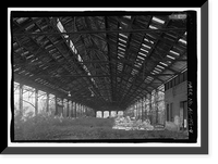 Western Railway of Alabama Montgomery Rail Shops, 701 North Perry Street, Montgomery, Montgomery County, AL - 4, Vintage Wall Art
