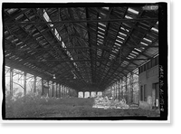 Western Railway of Alabama Montgomery Rail Shops, 701 North Perry Street, Montgomery, Montgomery County, AL - 4, Vintage Wall Art