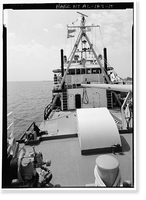 Historic Framed Print, U.S. Coast Guard Cutter WHITE PINE, U.S. Coast Guard 8th District Base, South Broad Street, Mobile, Mobile County, AL - 10,  17-7/8" x 21-7/8"
