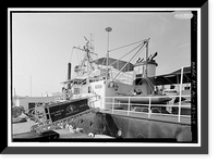 U.S. Coast Guard Cutter WHITE PINE, U.S. Coast Guard 8th District Base, South Broad Street, Mobile, Mobile County, AL - 14, Historic Print