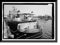 U.S. Coast Guard Cutter WHITE PINE, U.S. Coast Guard 8th District Base, South Broad Street, Mobile, Mobile County, AL - 15 Classic, Vintage Print