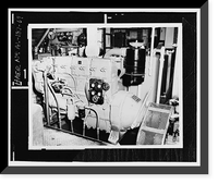 Historic Framed Print, U.S. Coast Guard Cutter WHITE PINE, U.S. Coast Guard 8th District Base, South Broad Street, Mobile, Mobile County, AL - 67,  17-7/8" x 21-7/8"