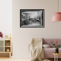 Historic Framed Print, Atlantic Ice & Coal Company, 135 Prince Street, Montgomery, Montgomery County, AL - 7,  17-7/8" x 21-7/8"