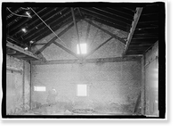 Historic Framed Print, Memphis & Charleston Freight Depot, 330 Church Street Northwest, Huntsville, Madison County, AL - 6,  17-7/8" x 21-7/8"
