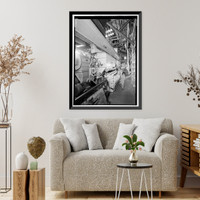 Historic Framed Print, J. A. Minter & Son Plantation, 3 County Road 462, Selma, Dallas County, AL - 7,  17-7/8" x 21-7/8"