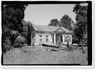Historic Framed Print, J. A. Minter & Son Plantation, 3 County Road 462, Selma, Dallas County, AL - 19,  17-7/8" x 21-7/8"