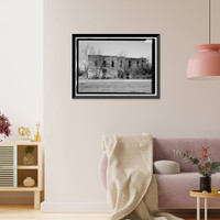 Historic Framed Print, W. L. Westbrook Grocery Store, Intersection of County Route 27 & County Route 29, Spring Garden, Cherokee County, AL - 2,  17-7/8" x 21-7/8"