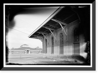 Vicksburg & Brunswick Depot, South Randolph Avenue, Eufaula, Barbour County, AL - 3, Vintage Wall Art