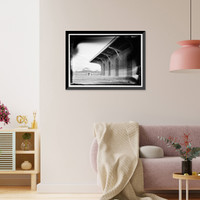 Vicksburg & Brunswick Depot, South Randolph Avenue, Eufaula, Barbour County, AL - 3, Vintage Wall Art