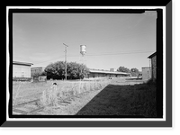 Historic Framed Print, Dallas Compress Company, 2010 Alabama Avenue, Selma, Dallas County, AL - 4,  17-7/8" x 21-7/8"