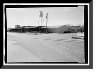 Historic Framed Print, Dallas Compress Company, 2010 Alabama Avenue, Selma, Dallas County, AL - 8,  17-7/8" x 21-7/8"