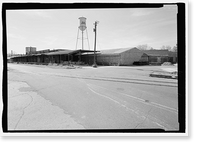 Historic Framed Print, Dallas Compress Company, 2010 Alabama Avenue, Selma, Dallas County, AL - 8,  17-7/8" x 21-7/8"