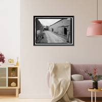 Historic Framed Print, Dallas Compress Company, 2010 Alabama Avenue, Selma, Dallas County, AL - 11,  17-7/8" x 21-7/8"