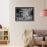 Historic Framed Print, Dallas Compress Company, 2010 Alabama Avenue, Selma, Dallas County, AL - 16,  17-7/8" x 21-7/8"