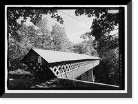 Horton Mill Bridge, Spanning Little Warrior River, Oneonta, Blount County, AL, Vintage Poster