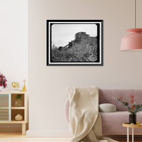 Historic Framed Print, Kennecott Copper Corporation, Concentration Mill, On Copper River & Northwestern Railroad, Kennicott, Valdez-Cordova Census Area, AK - 3,  17-7/8" x 21-7/8"