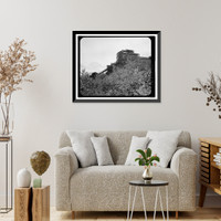 Historic Framed Print, Kennecott Copper Corporation, Concentration Mill, On Copper River & Northwestern Railroad, Kennicott, Valdez-Cordova Census Area, AK - 3,  17-7/8" x 21-7/8"