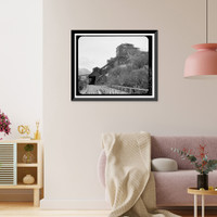 Historic Framed Print, Kennecott Copper Corporation, Concentration Mill, On Copper River & Northwestern Railroad, Kennicott, Valdez-Cordova Census Area, AK - 4,  17-7/8" x 21-7/8"