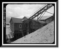 Historic Framed Print, Kennecott Copper Corporation, Concentration Mill, On Copper River & Northwestern Railroad, Kennicott, Valdez-Cordova Census Area, AK - 13,  17-7/8" x 21-7/8"