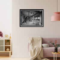 Historic Framed Print, Kennecott Copper Corporation, Company Store & Warehouse, On Copper River & Northwestern Railroad, Kennicott, Valdez-Cordova Census Area, AK - 8,  17-7/8" x 21-7/8"