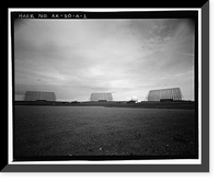 Historic Framed Print, Clear Air Force Station, Ballistic Missile Early Warning System Site II, One mile west of mile marker 293.5 on Parks Highway, 5 miles southwest of Anderson, Anderson, Denali Borough, AK,  17-7/8" x 21-7/8"