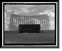 Historic Framed Print, Clear Air Force Station, Ballistic Missile Early Warning System Site II, One mile west of mile marker 293.5 on Parks Highway, 5 miles southwest of Anderson, Anderson, Denali Borough, AK - 9,  17-7/8" x 21-7/8"