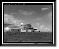 Historic Framed Print, Clear Air Force Station, Ballistic Missile Early Warning System Site II, One mile west of mile marker 293.5 on Parks Highway, 5 miles southwest of Anderson, Anderson, Denali Borough, AK - 13,  17-7/8" x 21-7/8"